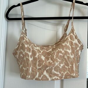 Aerie Scoop Neck Bikini Top and High Waisted Cheeky Bottom Bikini Set